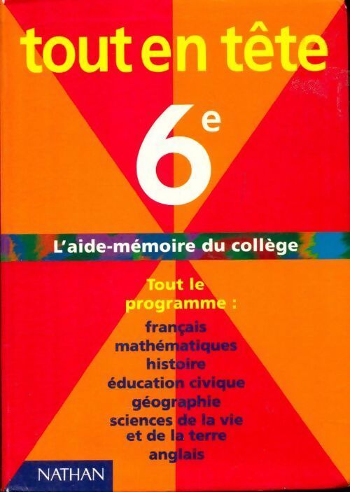 Tout en tête 6e - Noël - Livre
