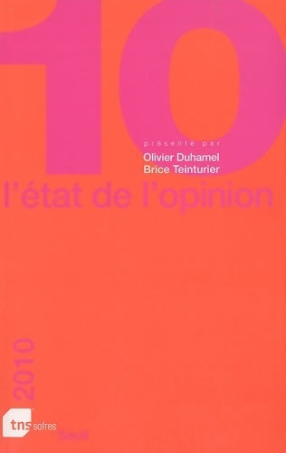 L'état de l'opinion 2010 - Collectif - Livre