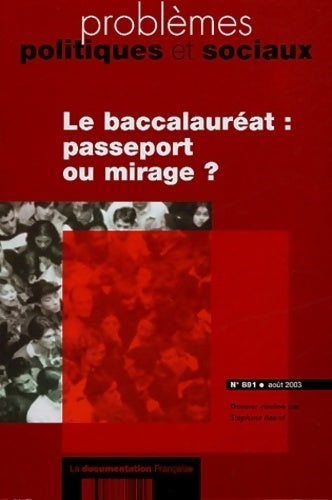 Le baccalauréat : Passeport ou mirage ? - Collectif - Livre