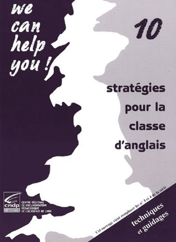 Stratégies pour la classe d'anglais : Techniques et guidages - Henri Dupraz - Livre