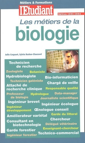 Les métiers de la biologie - Sylvie Redon-Clauzard - Livre
