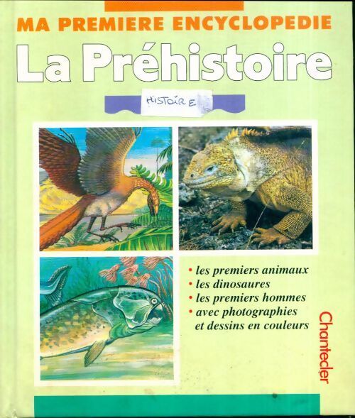 La préhistoire - A.J. Zwinenberg - Livre