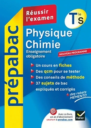 Physique-chimie Terminale S enseignement spécifique - Nathalie Benguigui - Livre