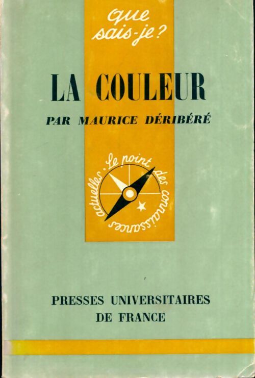 La couleur - Maurice Déribéré - Livre