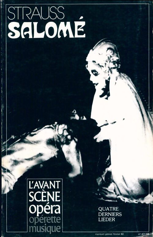 L'avant scène opéra n°47-48 : Salomé Strauss - Collectif - Livre