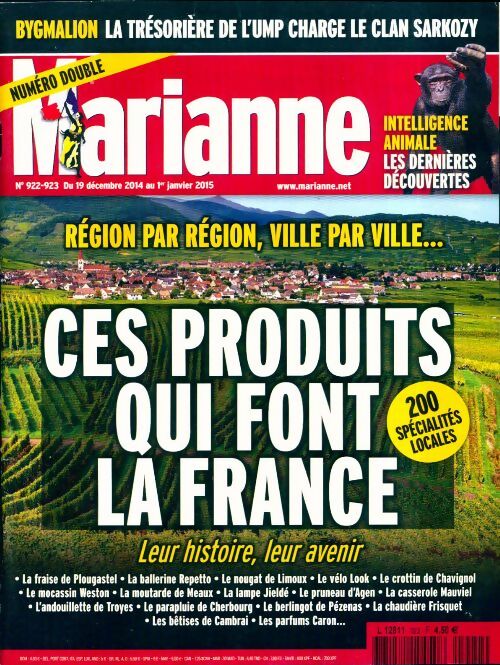 Marianne n°922 : Ces produits qui font la France - Collectif - Livre