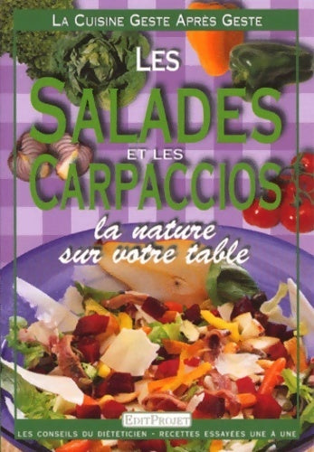 Les salades et les carpaccios - Collectif - Livre