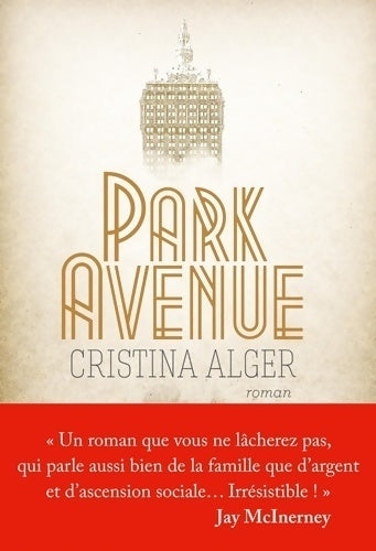 Park Avenue - Cristina Alger - Livre