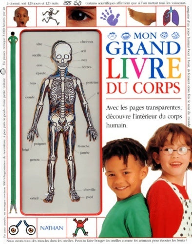 Mon grand livre du corps - Collectif - Livre