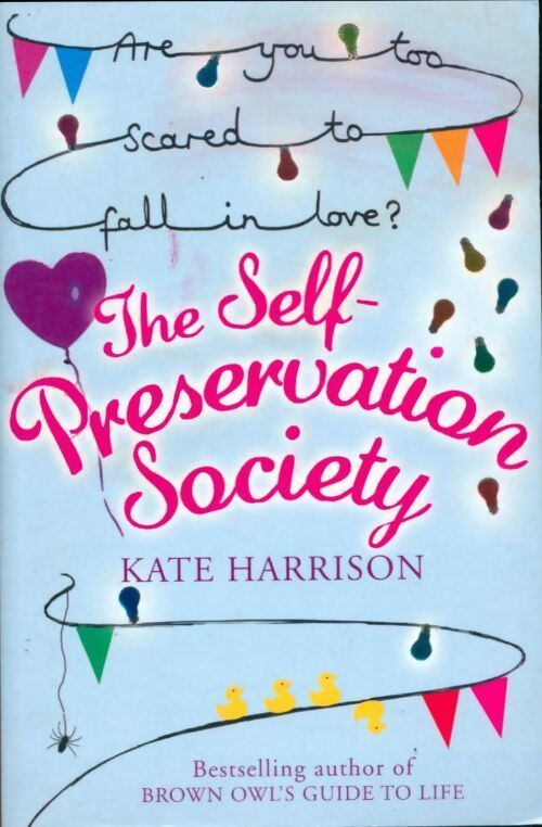 The self-preservation society - Kate Harrison - Livre