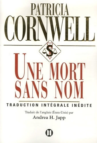 Une mort sans nom - Patricia Daniels Cornwell - Livre