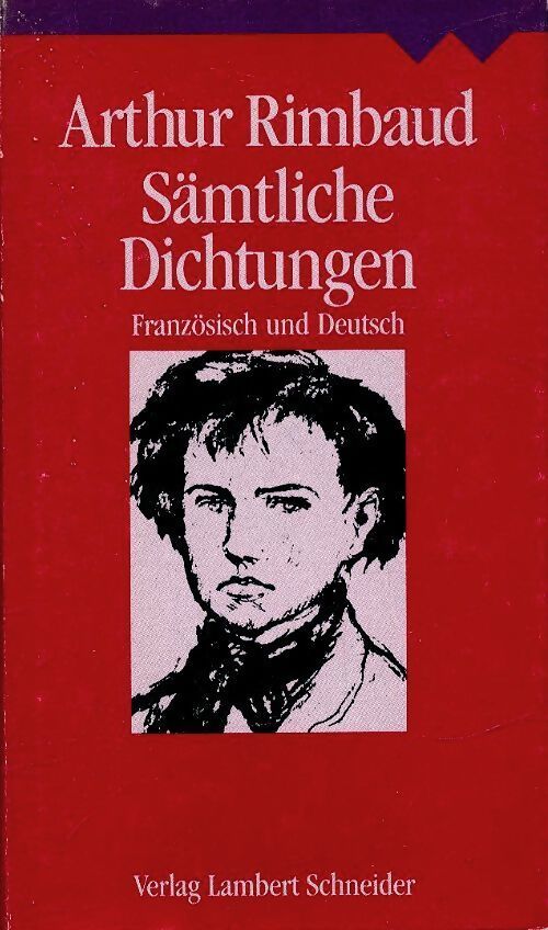 Sämtliche dichtungen - Arthur Rimbaud - Livre