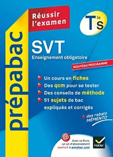 SVT Terminale S enseignement spécifique - Arnaud Mamique - Livre