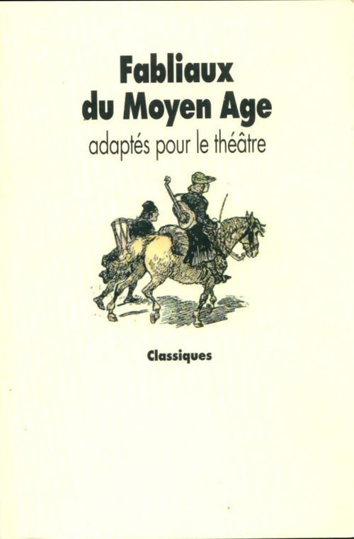 Fabliaux du Moyen Âge - Robert Boudet - Livre