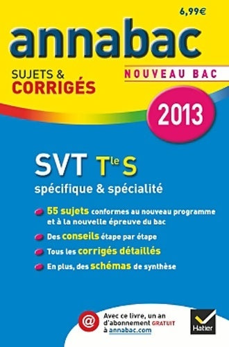SVT Terminale S spécifique & spécialité 2013 - Jacques Bergeron - Livre