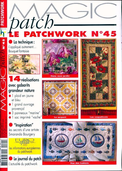 Magic patch n°45 : L'appliqué autrement - Collectif - Livre