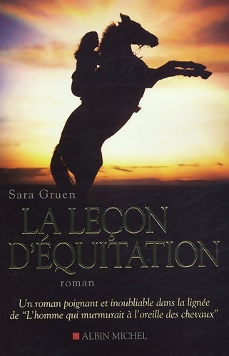 La leçon d'équitation - Sara Gruen - Livre