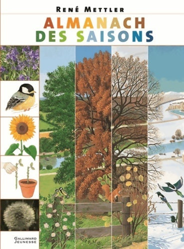 Almanach des saisons (de 5 à 8 ans) - René Mettler - Livre