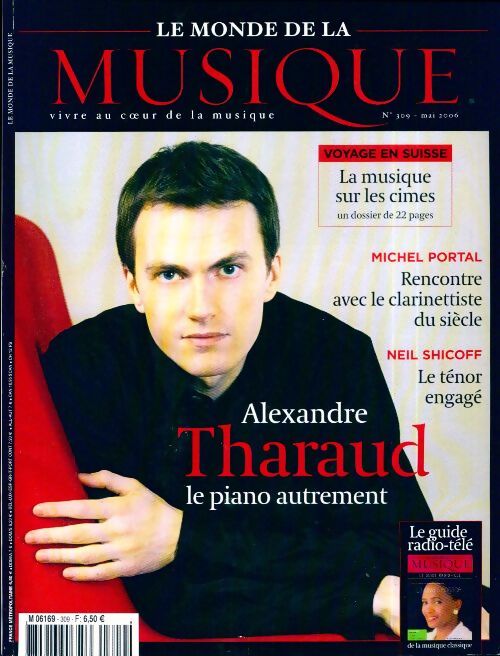 Le monde de la musique n°309 : Alexandre Tharaud - Collectif - Livre