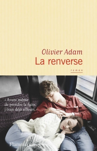 La renverse - Olivier Adam - Livre