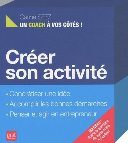 Créer son activité - Carine Sfez - Livre