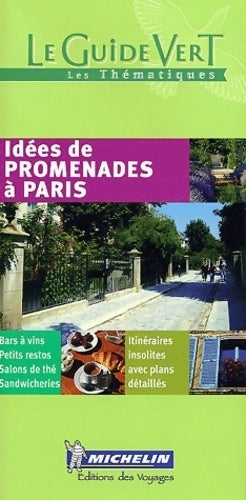 Idées de promenades à Paris - Collectif - Livre