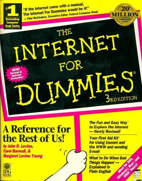The internet for dummies - John R. Levine - Livre