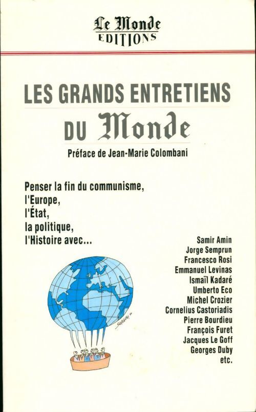 Les grands entretiens du monde - Collectif - Livre