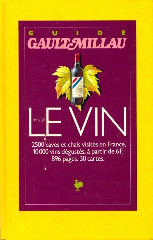 Guide Gault et Millau du vin 1990 - Claude Gault - Livre