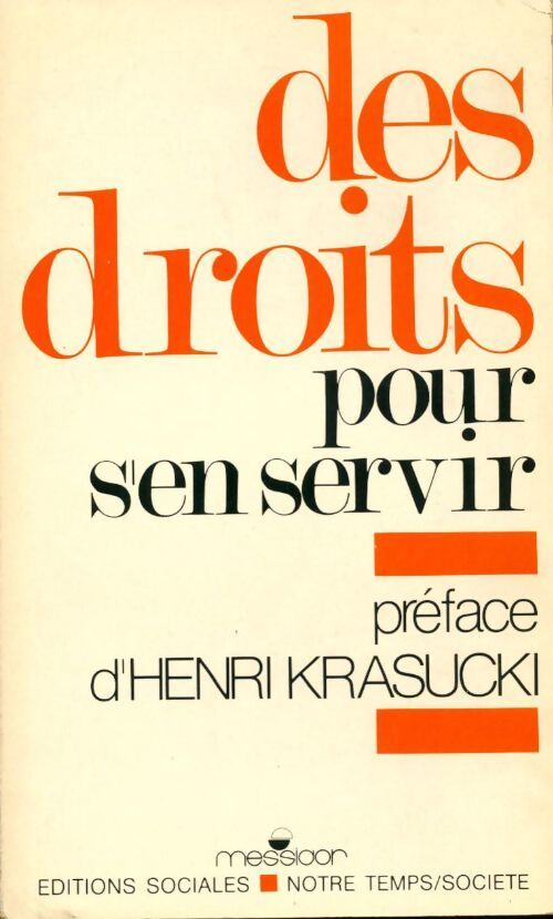 Des droits pour s'en servir - Collectif - Livre