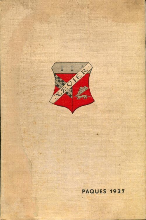 Xavier pâques 1937 - Collectif - Livre
