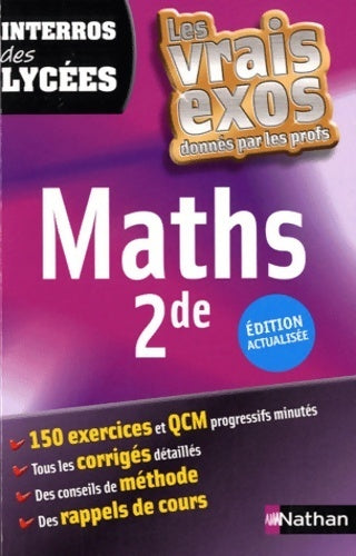 Maths Seconde - Eric Maurette - Livre