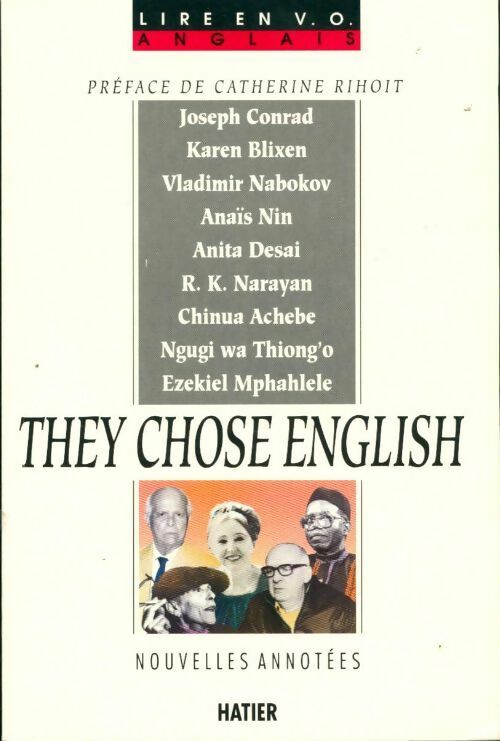 They choose english - Collectif - Livre