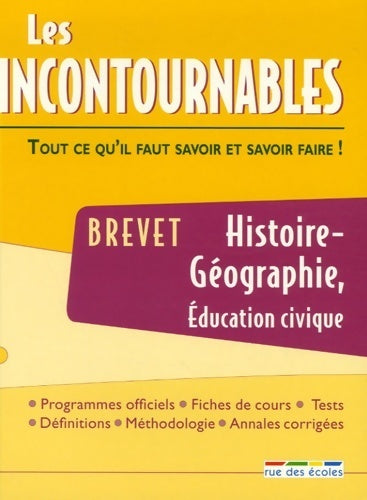 Brevet histoire-géographie éducation civique - judith Bertrand - Livre