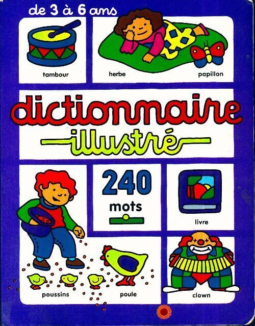 Dictionnaire illustré 240 mots de 3 à 6 ans - Collectif - Livre