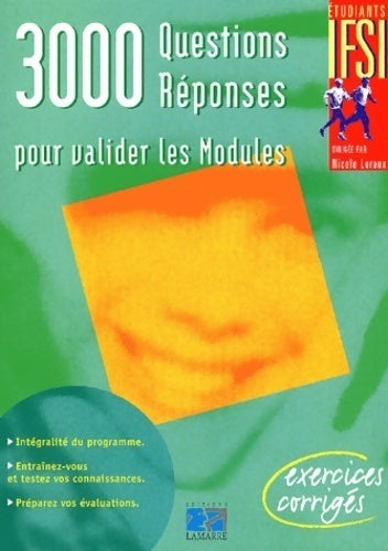 3000 questions réponses pour valider les modules - Collectif - Livre