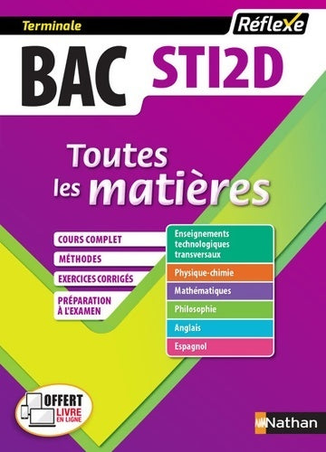 Toutes les matières bac STI2D Terminale 2020 - Claire Delarocque - Livre