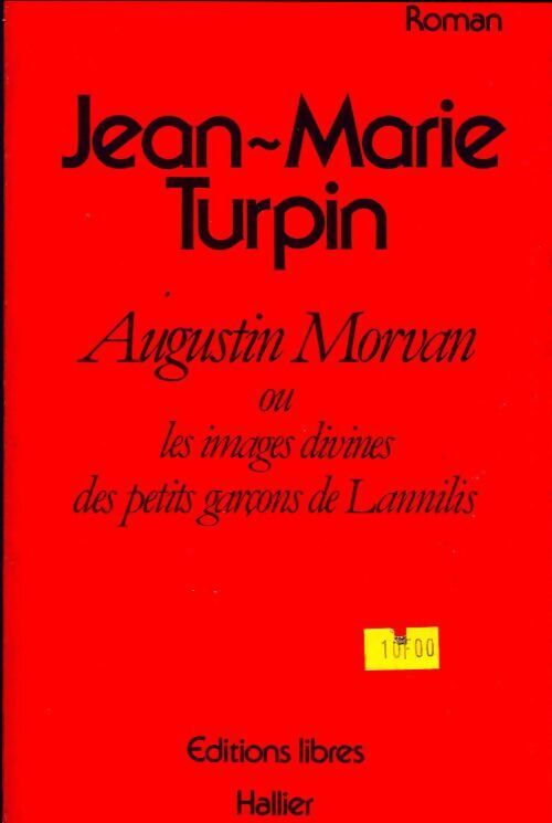 Augustin Morvan ou les images divines des petits garçons de Lannilis - Jean-Marie Turpin - Livre