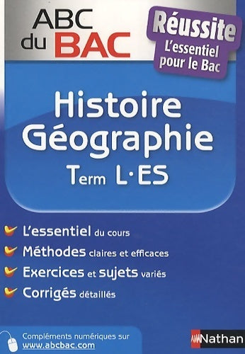 HIstoire Géographie Terminale L, ES - Pierre-MArie Imbert - Livre
