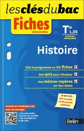 Histoire Terminales L, ES - Pascale Dayries - Livre