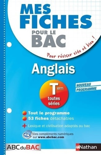 Anglais Terminale toutes séries - Me Roselyne Vieira - Livre