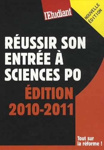 Réussir son entrée à sciences Po 2010-2011 - Julie Marie-Leconte - Livre