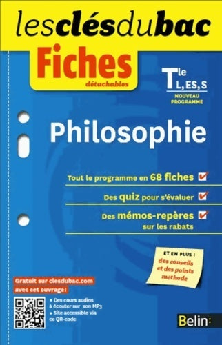 Philosophie Terminales L, ES, S - Romain Couderc - Livre