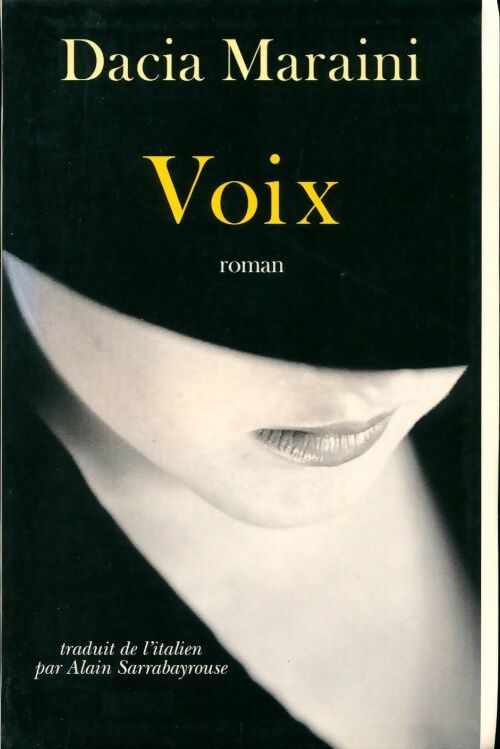Voix - Dacia Maraini - Livre