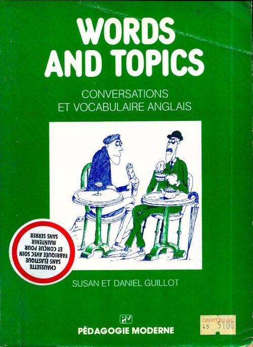 Words and topics - Daniel Guillot - Livre