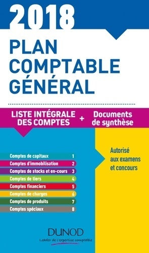 Plan comptable général 2018 - Charlotte Disle - Livre
