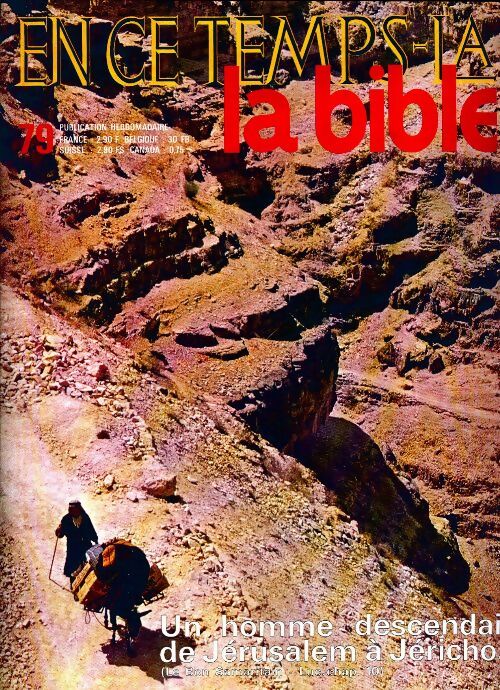 En ce temps-là la Bible n°79 : Un homme descendait de Jérusalem à Jéricho - Collectif - Livre