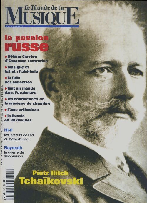 Le monde de la musique n°250 : La passion russe - Collectif - Livre