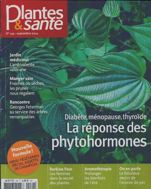 Plantes & santé n°149 : La réponse des phytohormones - Collectif - Livre