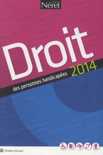 Droit des personnes handicapées 2014 - Lisiane Fricotté - Livre